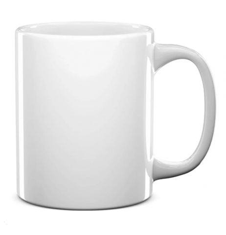 Cani - Cana ceramica alba, 330 ml