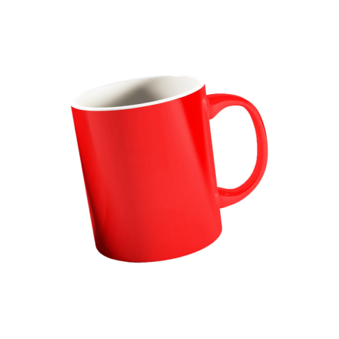 Obiecte promotionale - Cana termosensibila rosu mat