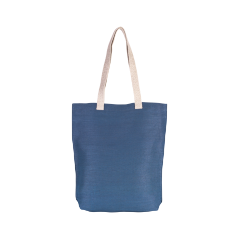 Geanta mare de cumparaturi, din panza de iuta si bumbac [4]