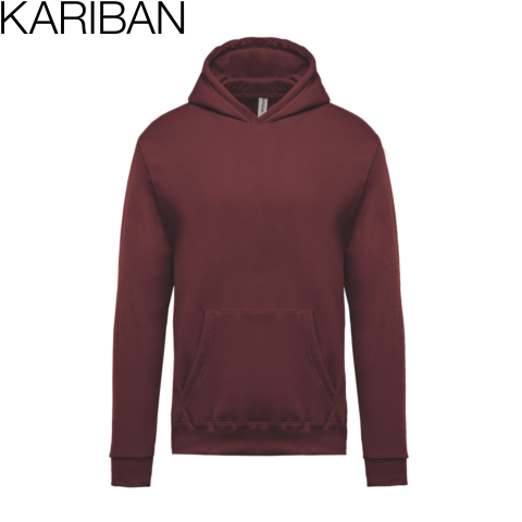 Hanorace & bluze personalizate - Hanorac cu gluga copii, 80% bumbac / 20% poliester, 280 g/m² Kariban