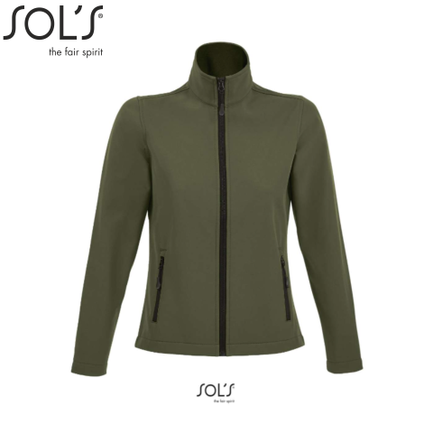 Jachete & veste personalizate - Jacheta softshell dama, 96% poliester, 4% elastan 280 g/m², Sol's