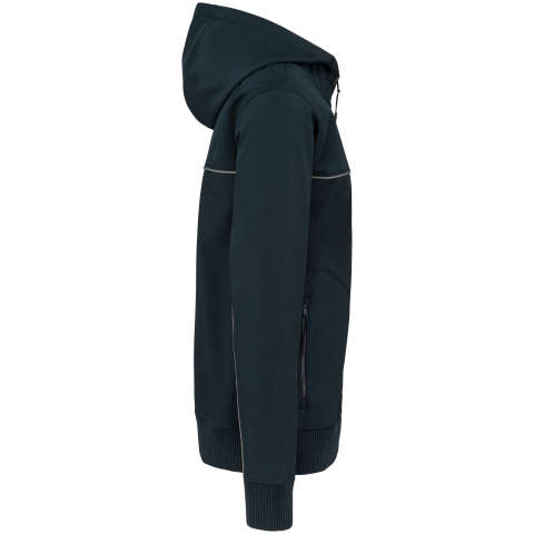 Jacheta softshell barbati, 96% poliester / 4% elastan,WK Designed to work, 300 g/m2 [19]