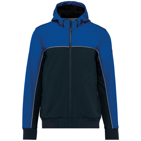 Jacheta softshell barbati, 96% poliester / 4% elastan,WK Designed to work, 300 g/m2 [6]