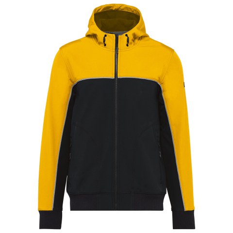 Jacheta softshell barbati, 96% poliester / 4% elastan,WK Designed to work, 300 g/m2 [5]