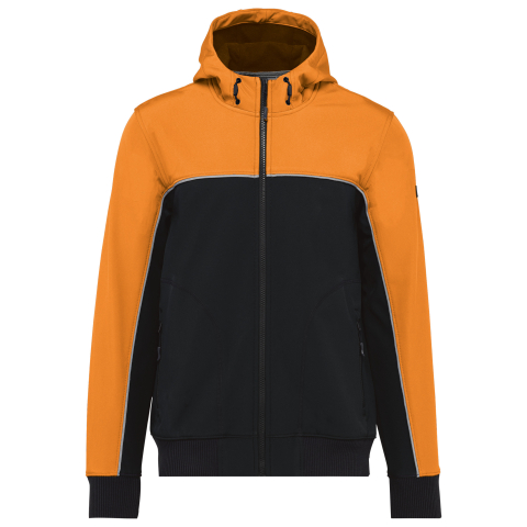 Jacheta softshell barbati, 96% poliester / 4% elastan,WK Designed to work, 300 g/m2 [3]