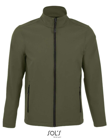 Jacheta softshell barbati, 96% poliester, 4% elastan 280 g/m², Sol's [2]