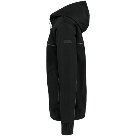 Jacheta softshell barbati, 96% poliester / 4% elastan,WK Designed to work, 300 g/m2 [22]