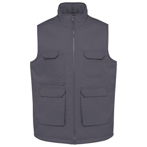 Vesta de lucru unisex, 65% poliester / 35% bumbac,190 g/m2, WK Designed to Work [2]