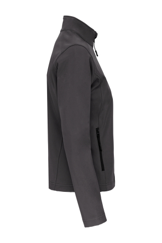 Jacheta softshell dama, 95% poliester, 5% elastan, 300 g/m², Kariban [46]