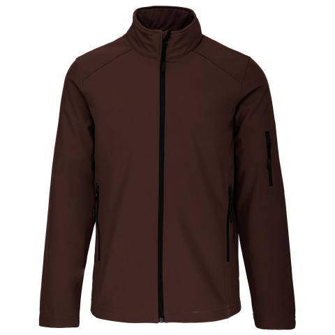 Jacheta softshell barbati, 95% poliester, 5% elastan, 300 g/m², Kariban [5]