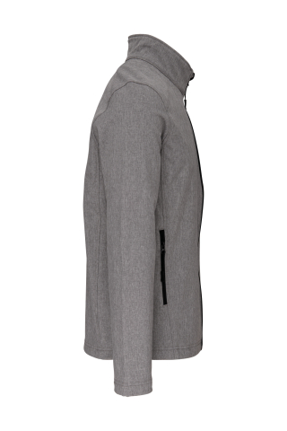 Jacheta softshell barbati, 95% poliester, 5% elastan, 300 g/m², Kariban [44]