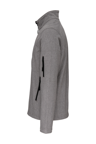 Jacheta softshell barbati, 95% poliester, 5% elastan, 300 g/m², Kariban [60]