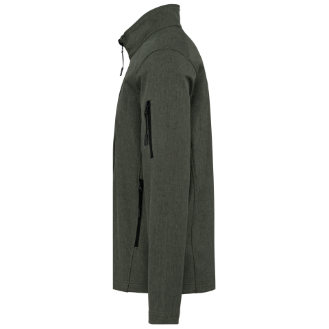 Jacheta softshell barbati, 95% poliester, 5% elastan, 300 g/m², Kariban [59]