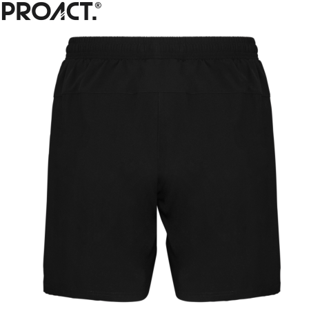 Imbracaminte sport - Pantaloni scurti alergare barbati, 92% poliester, 8% elastan,120 g/m², Proact