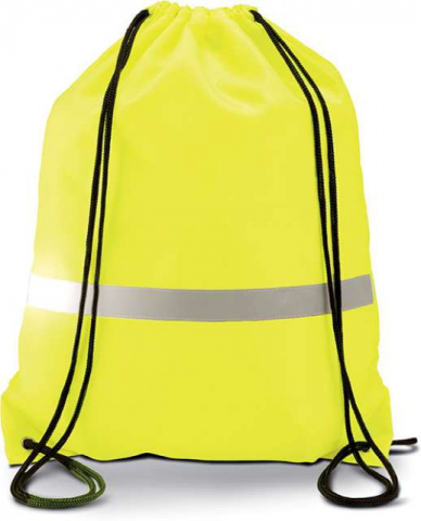 Sacose si rucsaci - Rucsac din poliester  cu snur și cu banda reflectorizanta