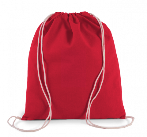 Sac de umar cu snur cu manere albe, 100% bumbac [5]