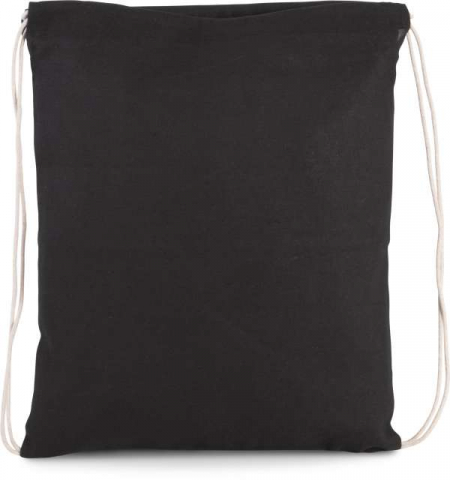Sac de umar cu snur cu manere albe, 100% bumbac [8]