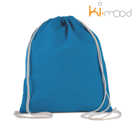 Sacose si rucsacuri - Sac de umar cu snur cu manere albe, 100% bumbac