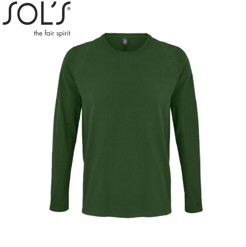 Tricouri personalizate - Tricou barbati maneca lunga, 100% bumbac semi-pieptănat,190 g/m², SOL'S