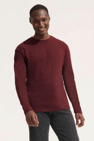 Tricouri clasice - Tricou barbati maneca lunga, 100% bumbac semi-pieptănat,150 g/m², SOL'S