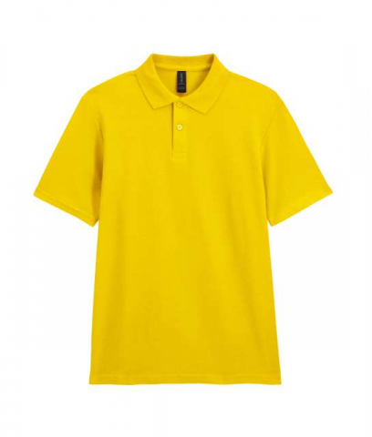 Tricou polo barbati, 100% bumbac, 170 g/m² (alb – 165 g/m²) , Gildan [4]