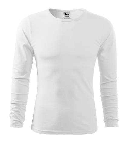 Tricouri clasice - Tricou maneca lunga barbati  ,100 % bumbac, 160 g/m², Malfini