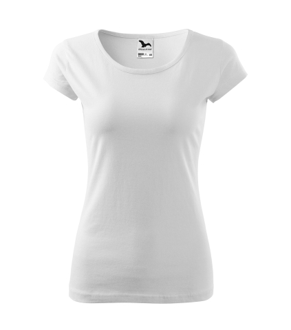 Tricouri clasice - Tricou clasic dama  ,100 % bumbac, 150 g/m², Malfini