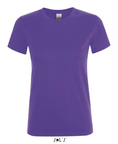 Tricou clasic dama SOL'S, 100% bumbac semi-pieptănat, 150 g/m² [24]