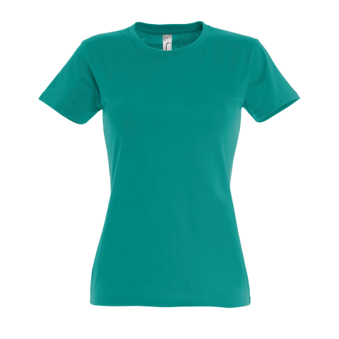 Tricou clasic dama SOL'S, 100% bumbac semi-pieptănat, 190 g/m² [27]