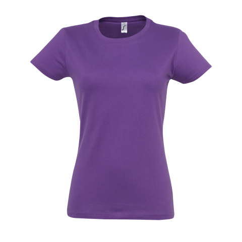 Tricou clasic dama SOL'S, 100% bumbac semi-pieptănat, 190 g/m² [16]