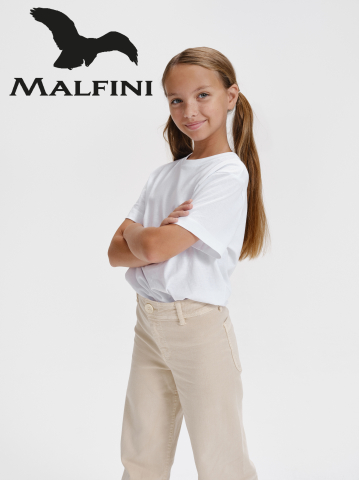 Tricou clasic copii Malfini, 100 % bumbac, 150 g/m² [2]