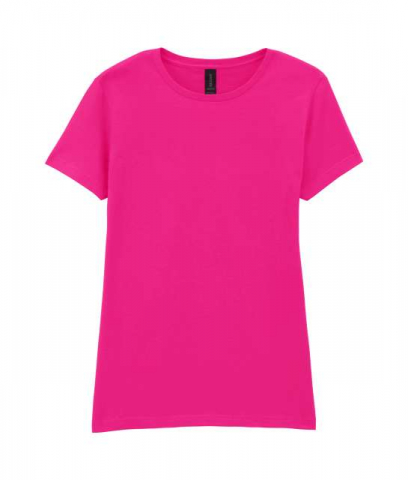 Tricou clasic dama, 100% bumbac,150 g/m² (alb – 145 g/m²), Gildan [6]