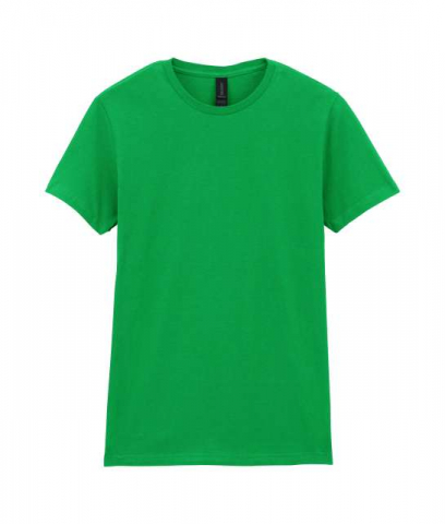 Tricou clasic dama, 100% bumbac,150 g/m² (alb – 145 g/m²), Gildan [7]