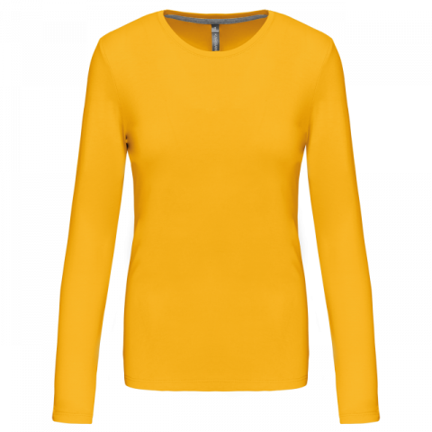 Tricou clasic maneca lunga dama, 100% bumbac,180 g/m², Kariban [17]
