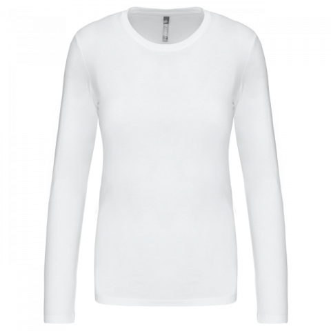 Tricou clasic maneca lunga dama, 100% bumbac,180 g/m², Kariban [16]