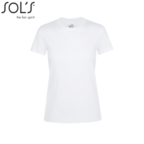 Tricouri personalizate - Tricou clasic dama SOL'S, 100% bumbac semi-pieptănat, 150 g/m²