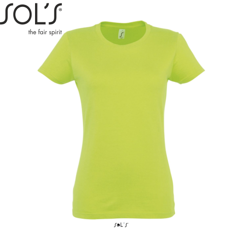 Tricouri personalizate - Tricou clasic dama SOL'S, 100% bumbac semi-pieptănat, 190 g/m²