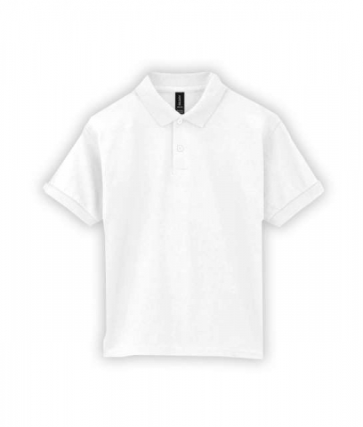 Tricou polo tineret, copii , 50% bumbac SUA, 50% poliester, 203 g/m² Gildan [8]