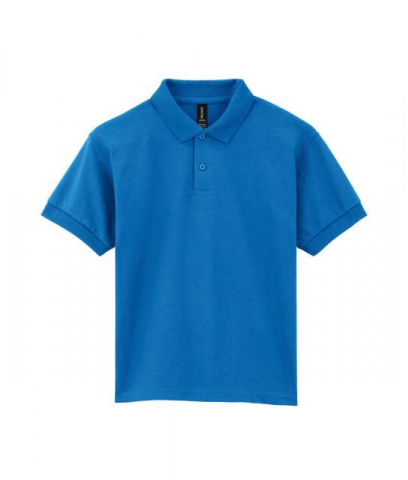 Tricou polo tineret, copii , 50% bumbac SUA, 50% poliester, 203 g/m² Gildan [6]