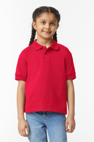 Tricouri polo - Tricou polo tineret, copii , 50% bumbac SUA, 50% poliester, 203 g/m² Gildan