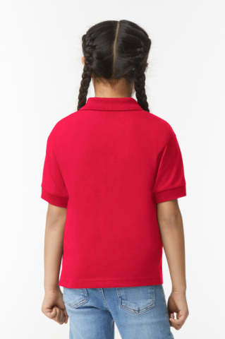 Tricou polo tineret, copii , 50% bumbac SUA, 50% poliester, 203 g/m² Gildan [2]