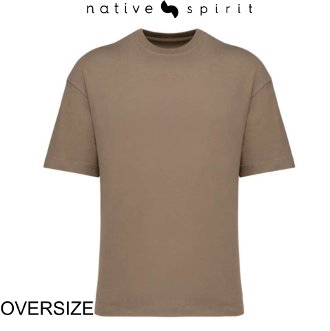 Tricouri personalizate - Tricou Oversize barbati Native Spirit, 100% bumbac organic, 220 g/m2