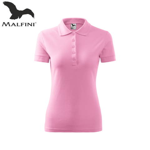 Tricouri polo personalizate - Tricou pique polo dama, 65% bumbac, 35% poliester, Malfini