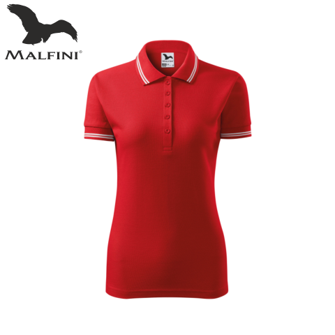Tricouri polo personalizate - Tricou polo dama, 65% bumbac, 35% poliester, Malfini