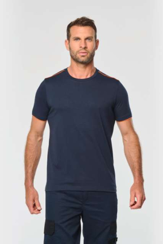 Tricou clasic barbati ,65% poliester / 35% bumbac, 190 g/m², WK Designed to work [1]