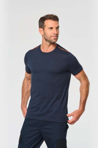 Echipamente de lucru - Tricou clasic barbati ,65% poliester / 35% bumbac, 190 g/m², WK Designed to work