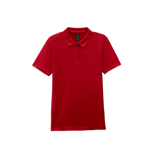 Tricou polo dama, 100% bumbac,170 g/m² (alb – 165 g/m²), Gildan [1]