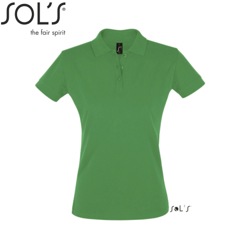 Tricouri polo personalizate - Tricou polo dama , 100% bumbac pieptănat filat cu inele,180 g/m² SOL'S