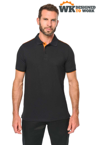 Tricou polo de lucru barbati WK Designed to work, 220 g/m² [2]
