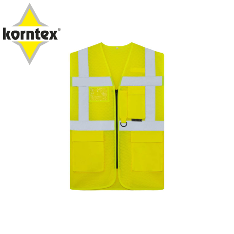 Echipamente de lucru - Vesta reflectorizanta, 130g/m2, Korntex